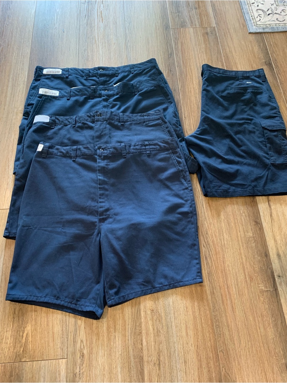 (5 pair) Men’s Uniform work Shorts - Classic Work & Weekend Style Size 46
